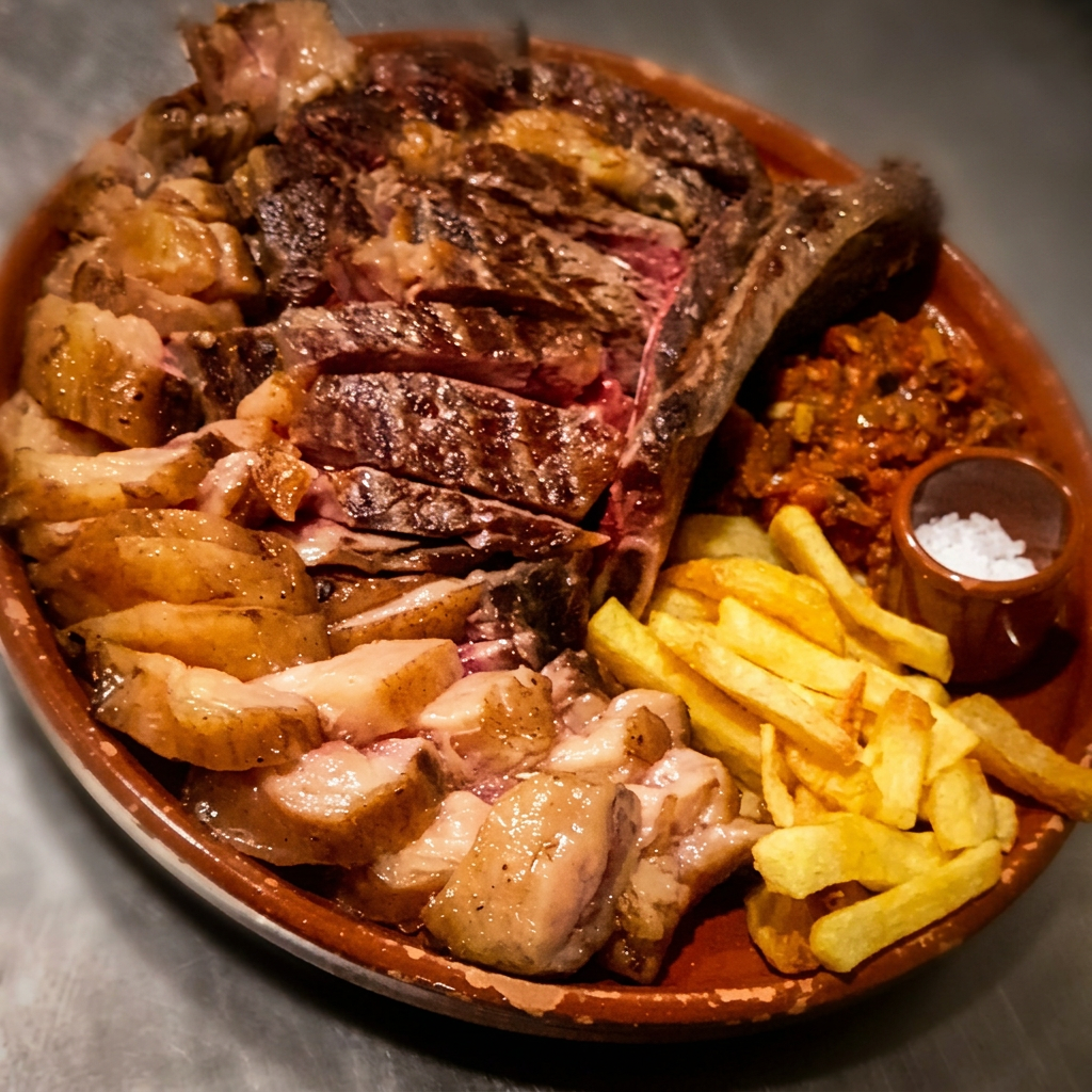 Chuletón vaca cebonaro del Mesón Restaurante Juan Antonio en Écija